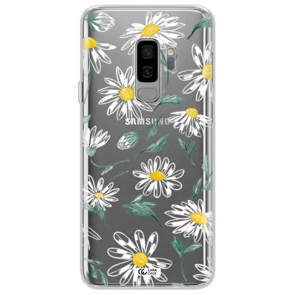 Papatia With Stem Samsung S9 Plus Clear TPU Case