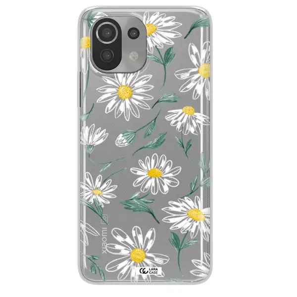 Papatia With Stem Xiaomi Mi 11 Lite Clear TPU Case