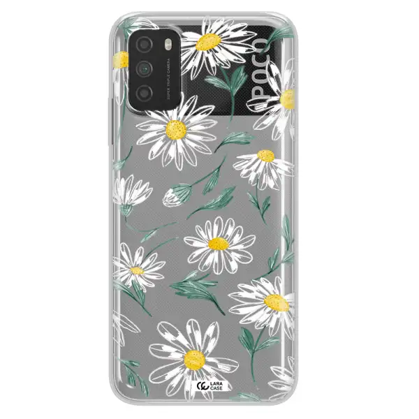 Papatia With Stem Xiaomi Poco M3 Clear TPU Case