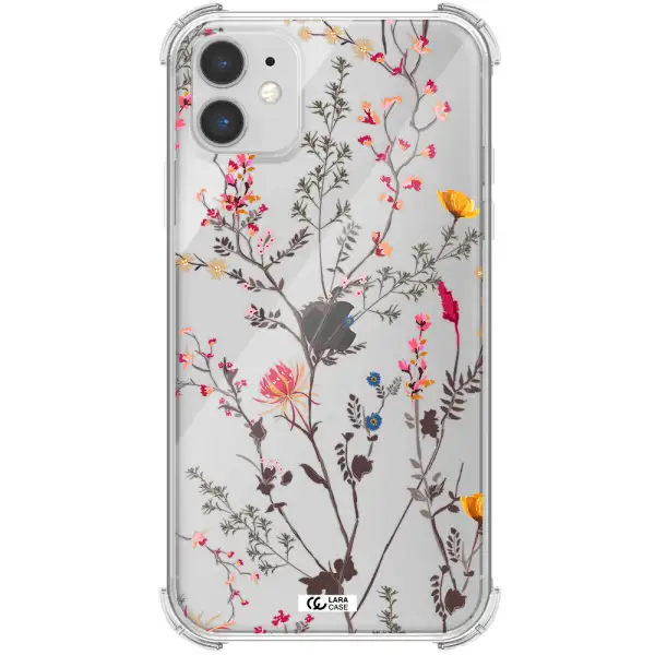 Miniature Flower Apple iPhone 11 Clear PC Case