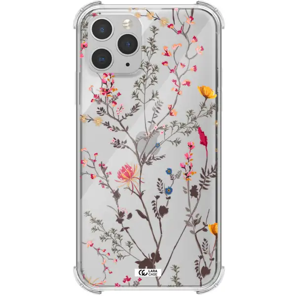 Miniature Flower Apple iPhone 11 pro Clear PC Case