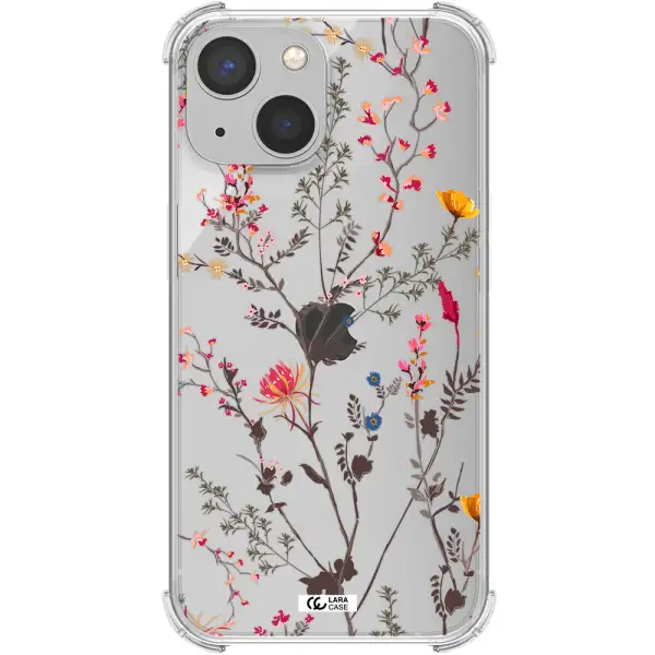 Miniature Flower Apple iPhone 13 Clear PC Case