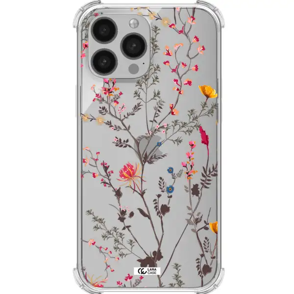 Miniature Flower Apple iPhone 13 Pro Clear PC Case