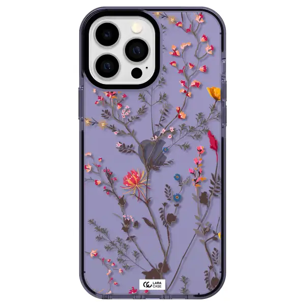 Miniature Flower Apple iPhone 13 Pro Max impact Lilac Case