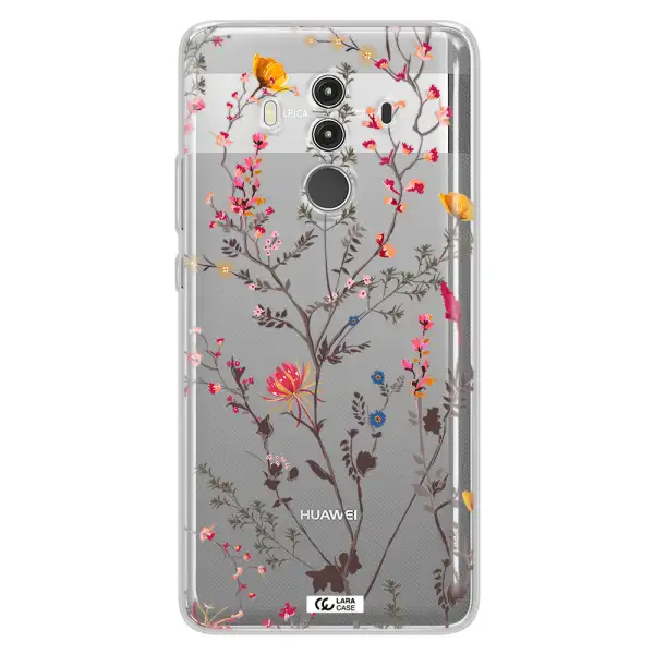 Miniature Flower Huawei Mate 10 Clear TPU Case