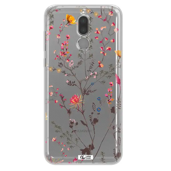 Miniature Flower Huawei Mate 10 Lite Clear TPU Case