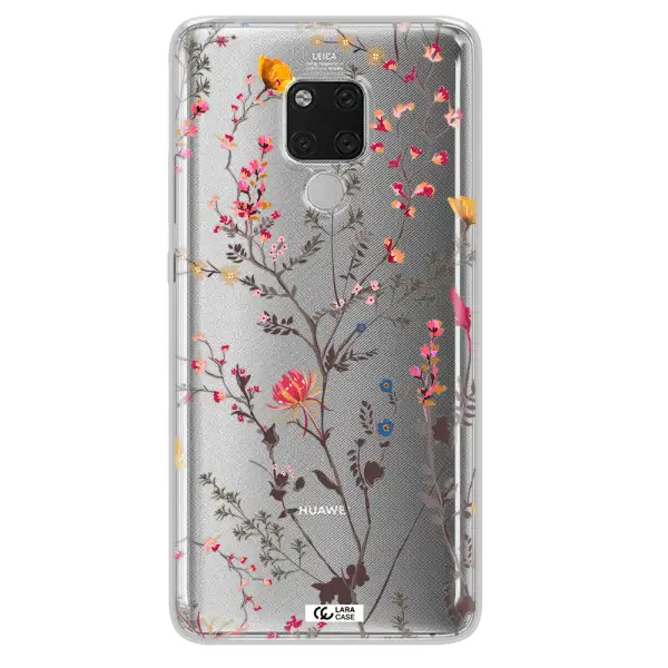 Miniature Flower Huawei Mate 20X Clear TPU Case