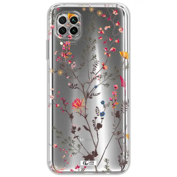 Miniature Flower Huawei Nova 7I Clear Tpu Case