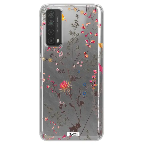 Miniature Flower Huawei P Smart 2021 Clear TPU Case