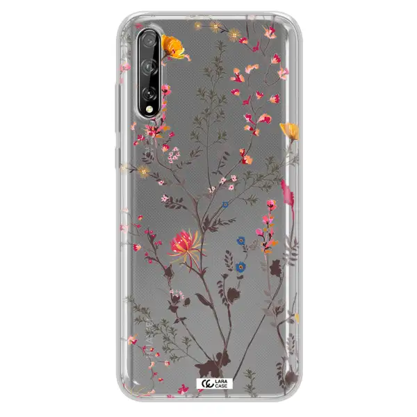 Miniature Flower Huawei P Smart S Clear TPU Case