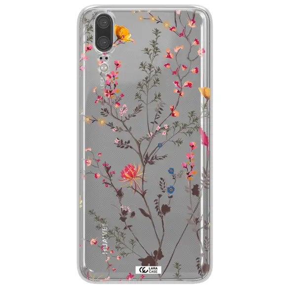 Miniature Flower Huawei P20 Clear TPU Case