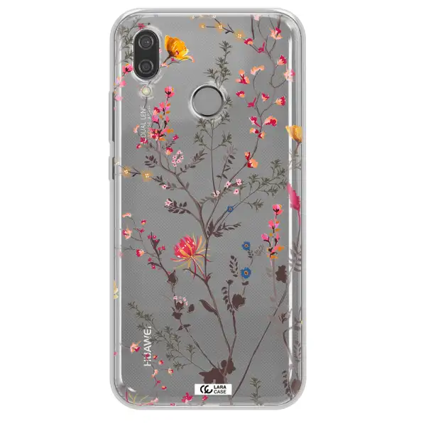 Miniature Flower Huawei P20 Lite Clear TPU Case