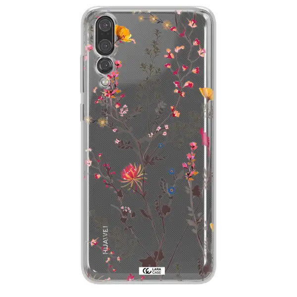 Miniature Flower Huawei P20 Pro Clear TPU Case