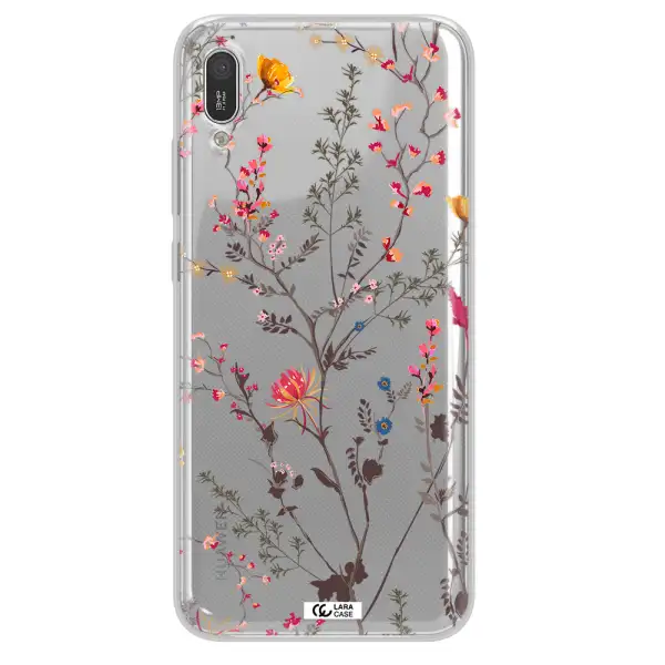 Miniature Flower Huawei Y6 Pro 2019 Clear TPU Case