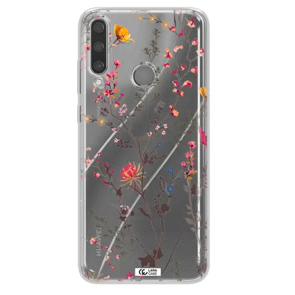 Miniature Flower Huawei Y6P Clear TPU Case