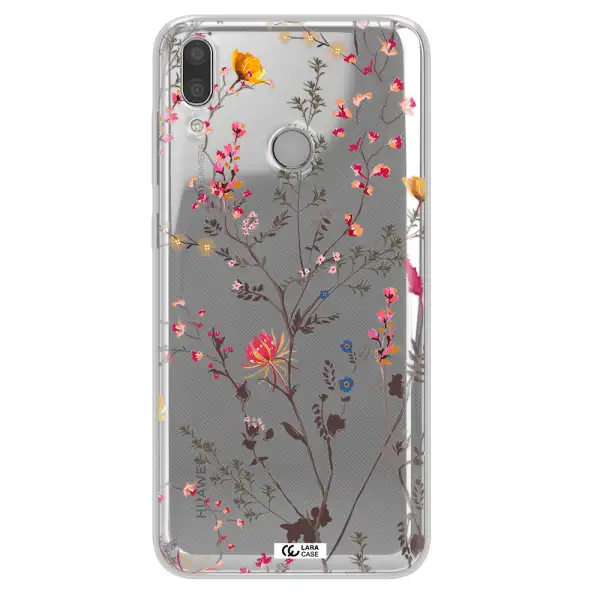 Miniature Flower Huawei Y9 2019 Clear TPU Case
