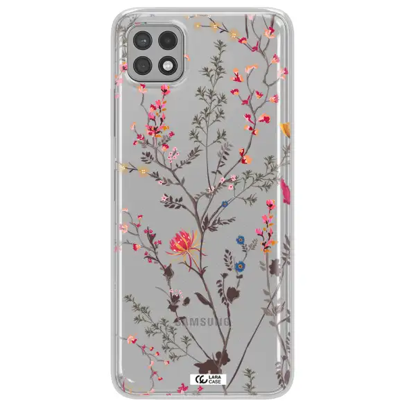 Miniature Flower Samsung A22 5g Clear TPU Case
