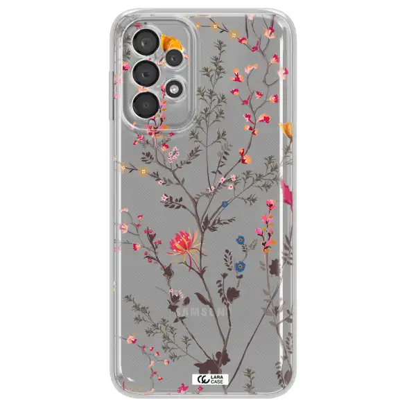 Miniature Flower Samsung A23 5G Clear Tpu Case