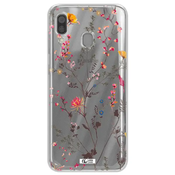 Miniature Flower Samsung A30 Clear TPU Case