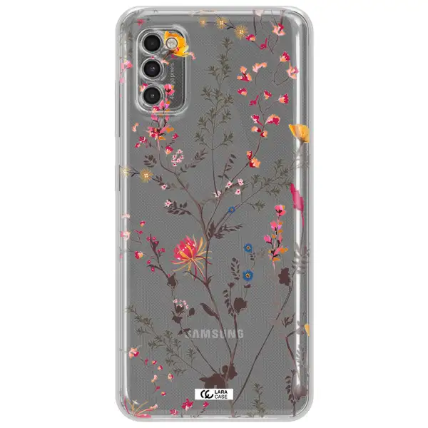 Miniature Flower Samsung A41 Clear Tpu Case