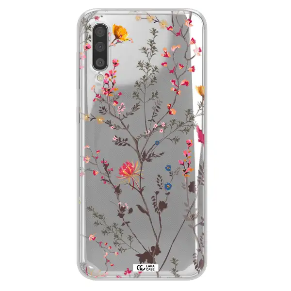 Miniature Flower Samsung A50 Clear TPU Case