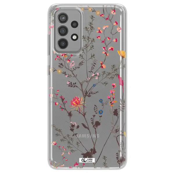 Miniature Flower Samsung A72 Clear TPU Case