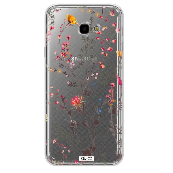 Miniature Flower Samsung J4 Plus Clear TPU Case