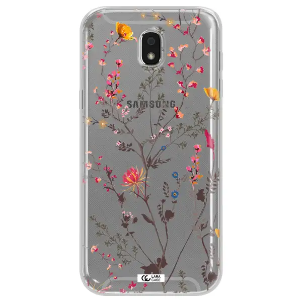 Miniature Flower Samsung J5 2017 Clear TPU Case
