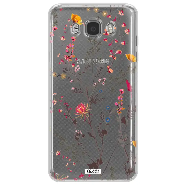 Miniature Flower Samsung J7 2016 Clear TPU Case