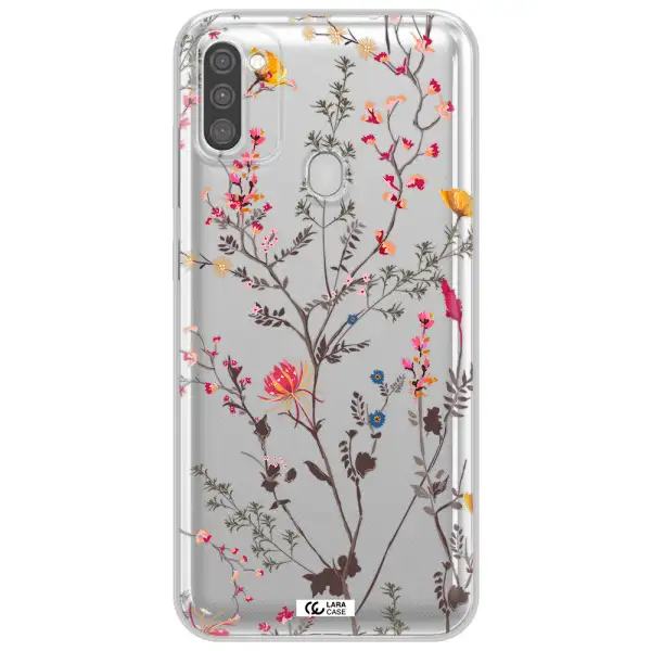 Miniature Flower Samsung M11 Clear TPU Case