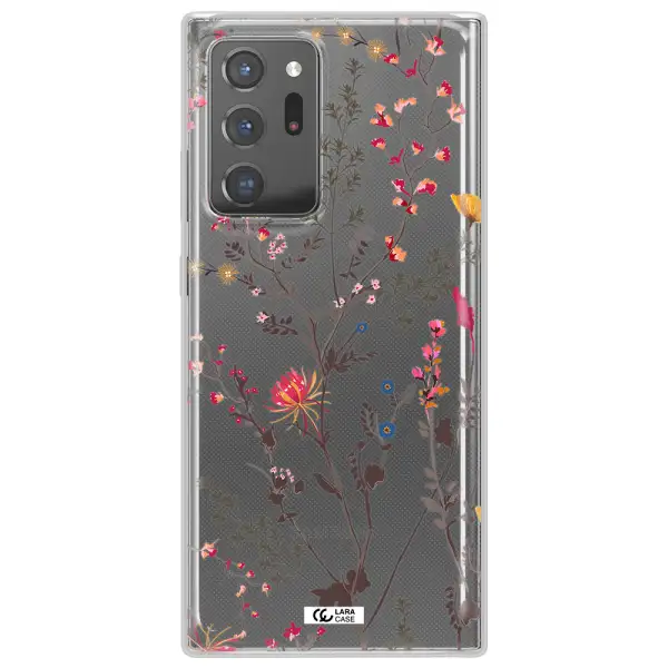 Miniature Flower Samsung Note 20 Ultra Clear TPU Case