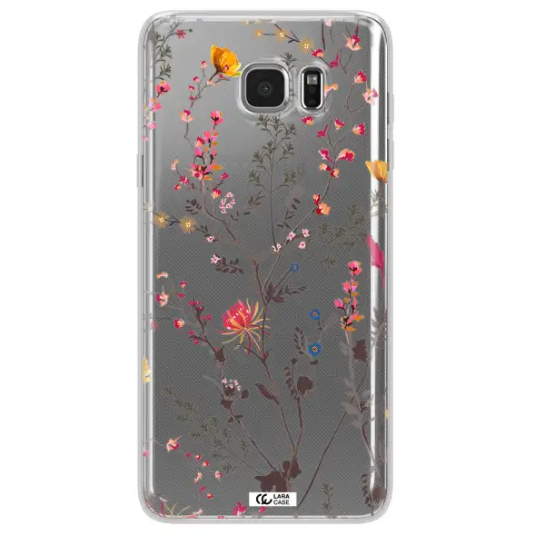 Miniature Flower Samsung Note 5 Clear TPU Case