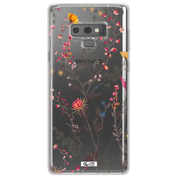 Miniature Flower Samsung Note 9 Clear TPU Case
