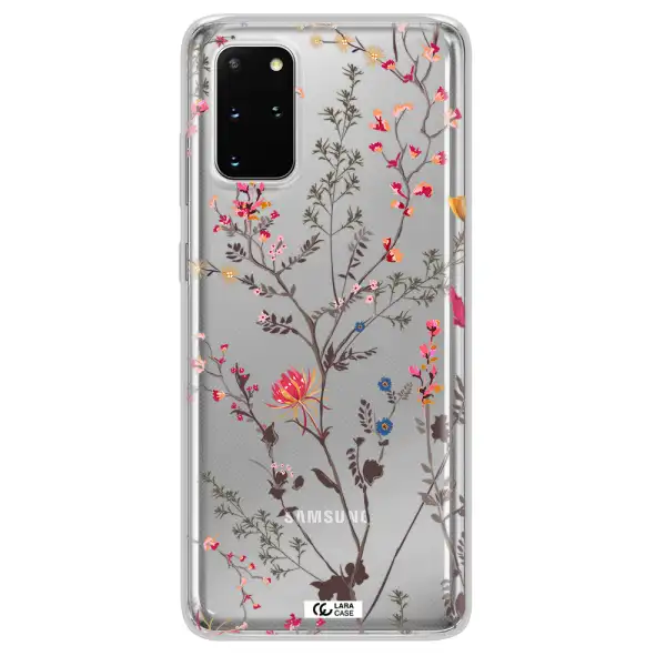 Miniature Flower Samsung S 20 Plus Clear TPU Case