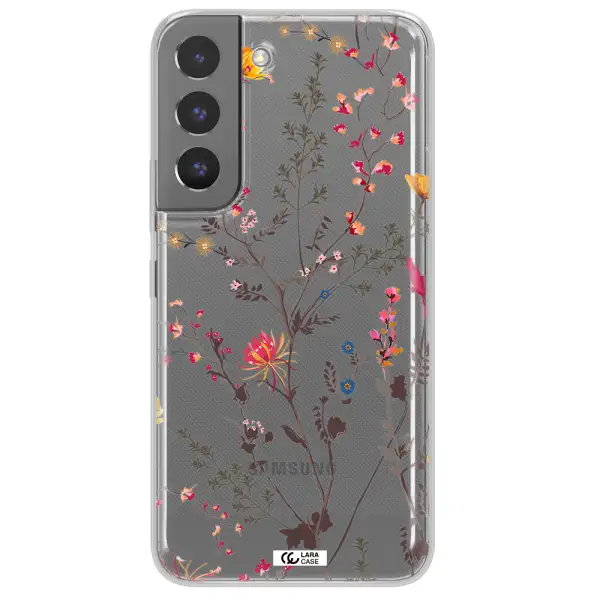 Miniature Flower Samsung S 22 Plus Clear TPU Case