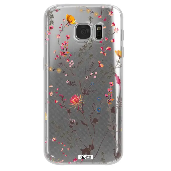 Miniature Flower Samsung S 7 Clear TPU Case