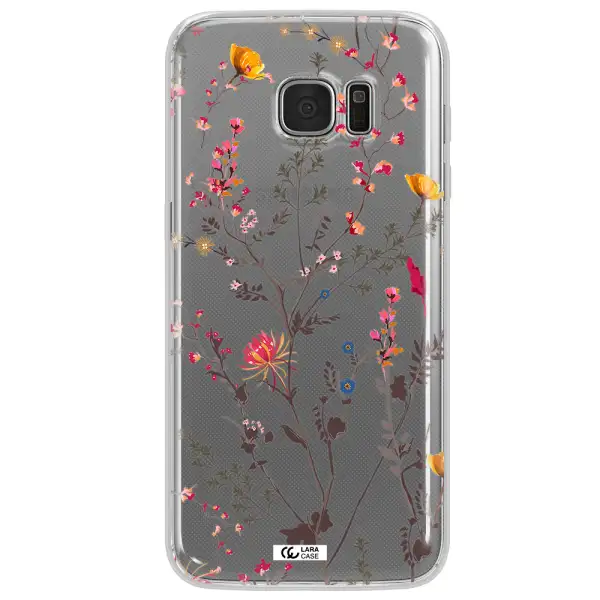 Miniature Flower Samsung S7 Edge Clear TPU Case