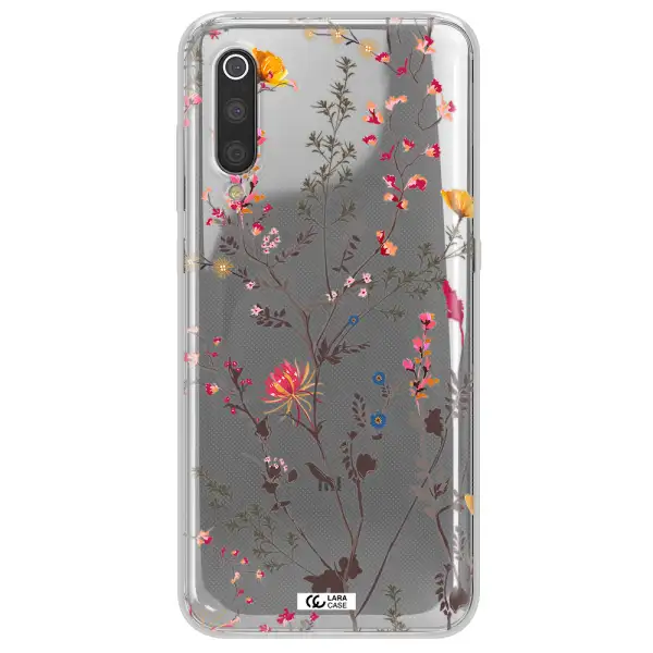 Miniature Flower Xiaomi Mi 9 Clear TPU Case