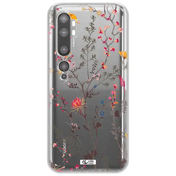 Miniature Flower Xiaomi Mi Note 10 Clear TPU Case