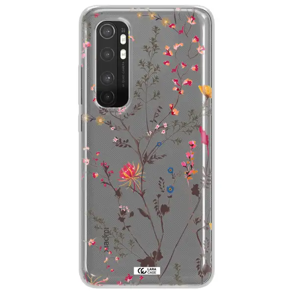 Miniature Flower Xiaomi Mi Note 10 Lite Clear TPU Case