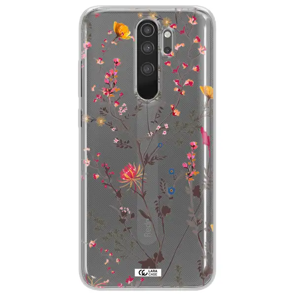 Miniature Flower Xiaomi Note 8 Pro Clear TPU Case