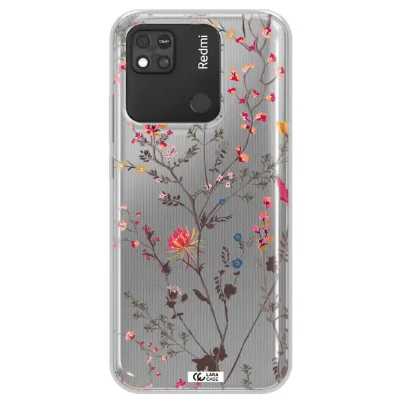 Miniature Flower Xiaomi Redmi 10A Clear TPU Case