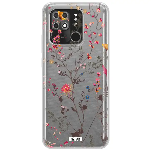 Miniature Flower Xiaomi Redmi 10C Clear TPU Case