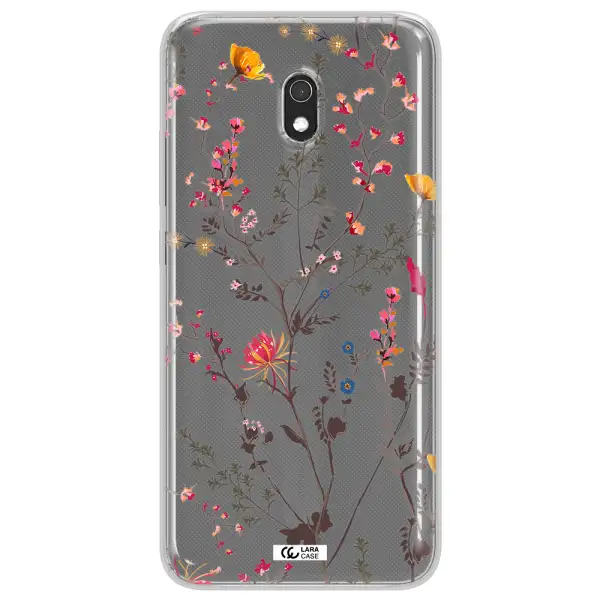 Miniature Flower Xiaomi Redmi 8A Clear TPU Case