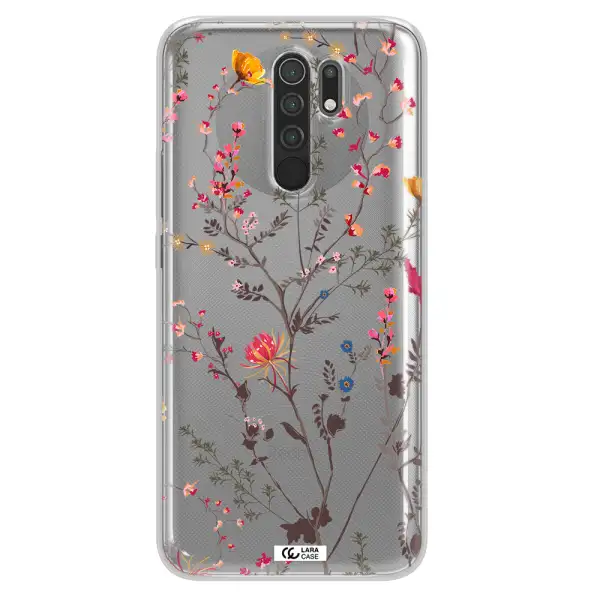 Miniature Flower Xiaomi Redmi 9 Clear TPU Case