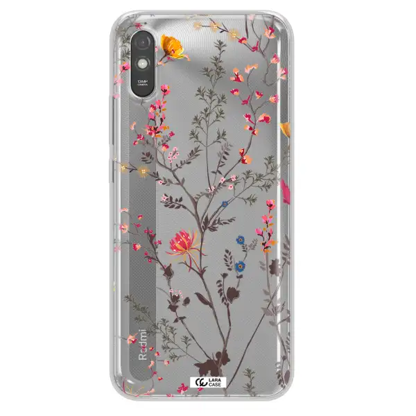 Miniature Flower Xiaomi Redmi 9A Clear TPU Case