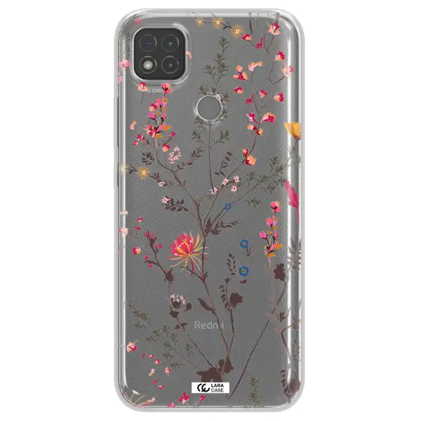Miniature Flower Xiaomi Redmi 9C Clear TPU Case
