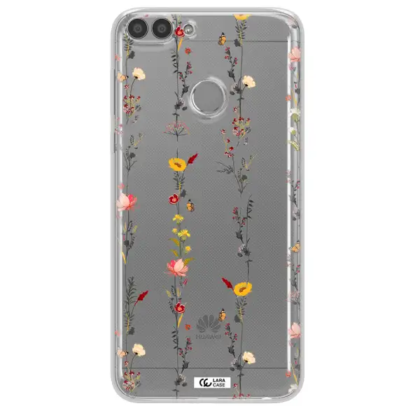 Parallel Flower Huawei P Smart 2017 Clear TPU Case