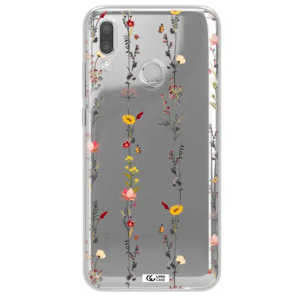 Parallel Flower Huawei P Smart 2019 Clear TPU Case
