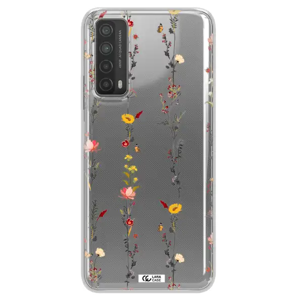 Parallel Flower Huawei P Smart 2021 Clear TPU Case